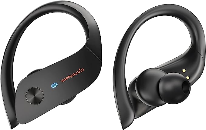 HAPPYAUDIO S3 Earhook Headphones – A Sporty Bluetooth Earphone with ENC and Long Playtime