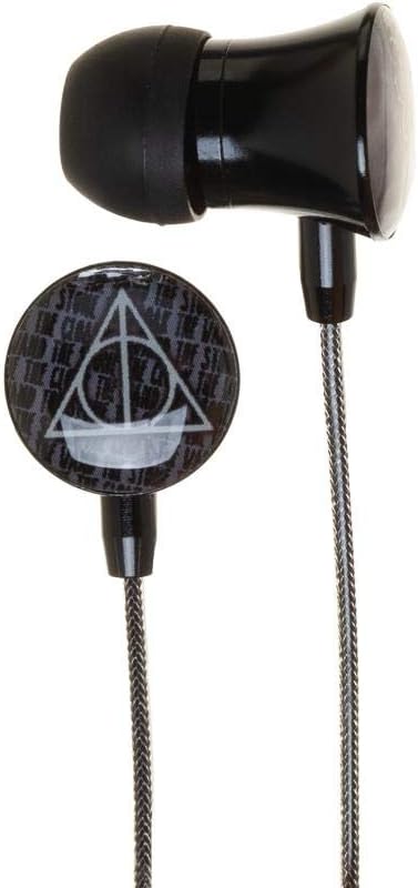 Bioworld ER3D64HPT Harry Potter EarBuds, Deathly Hallows Accessories