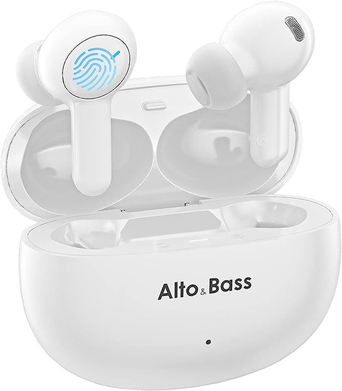 Alto & Bass Wireless Earbuds - Stylish Design Meets Clear Audio