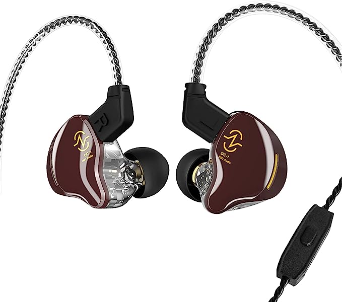 CCZ LX6682 Coffee Bean in-Ear Monitor DD Unit in-Ear Earphones