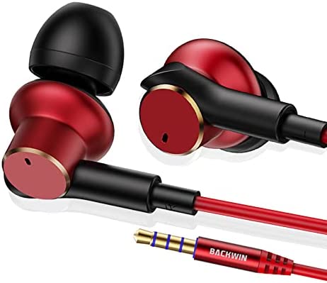 Backwin Dual-Drive Iron Ring In-Ear Wired Earbuds