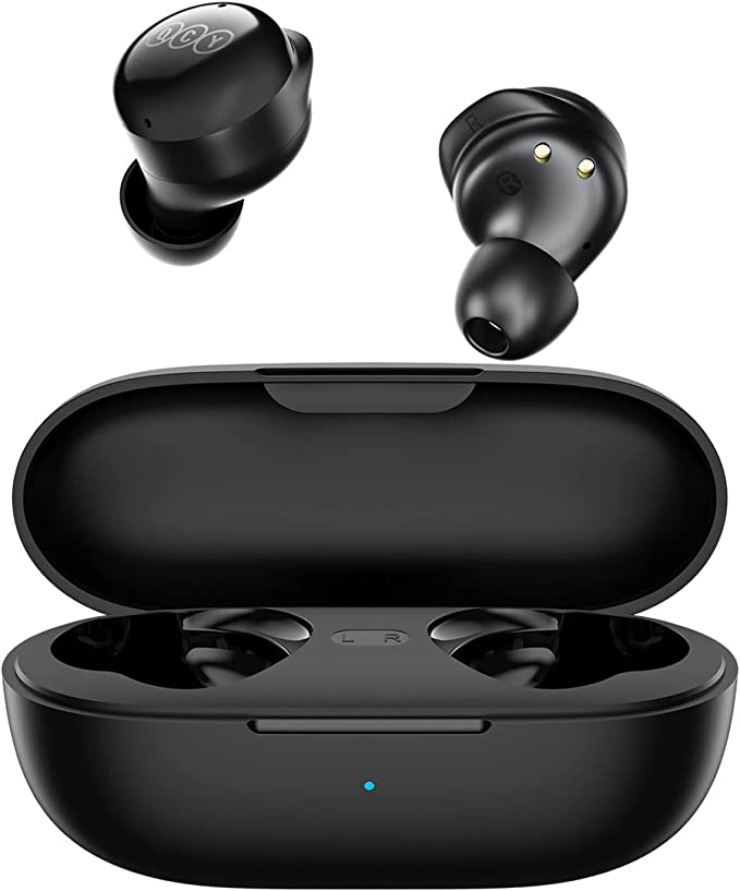 QCY T17 Wireless Earbuds  - Wireless Bluetooth Earbuds with Charging Case