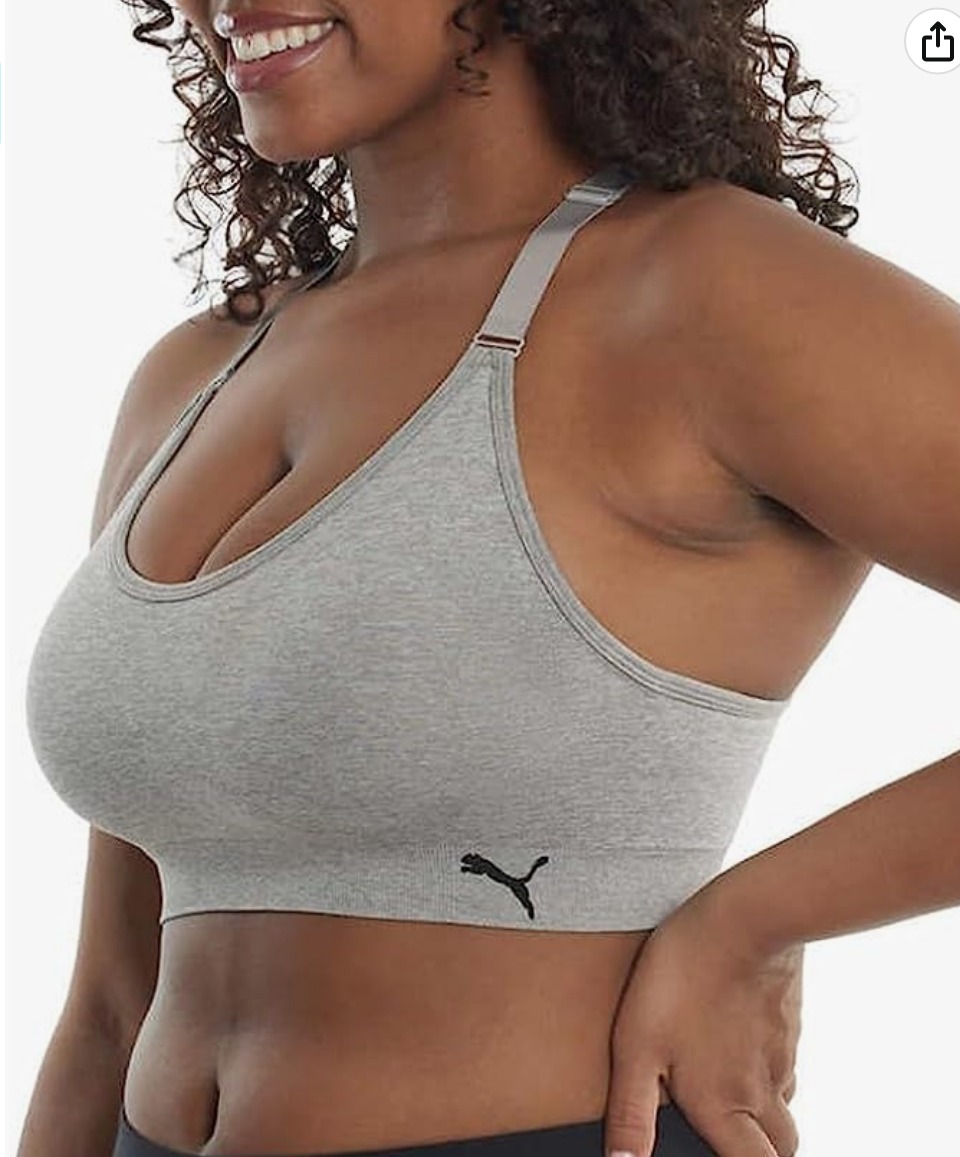 PUMA Women Sports Bra 3-Pack: Comfortable, Great Support and Value for Money