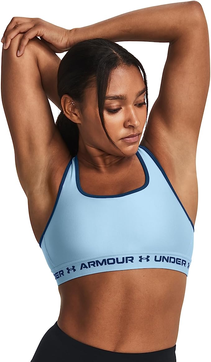 : Under Armour Women's Crossback Mid Impact Sports Bra