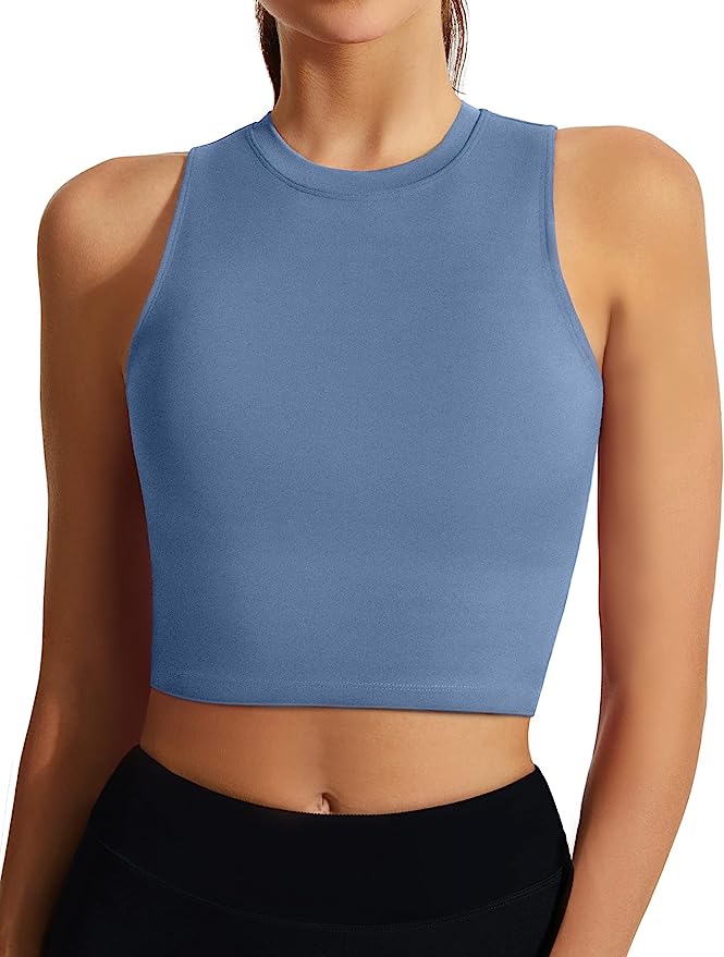 CAURO Sports Bras with Removable Padded Medium Support Yoga Tank Tops: A Comprehensive 