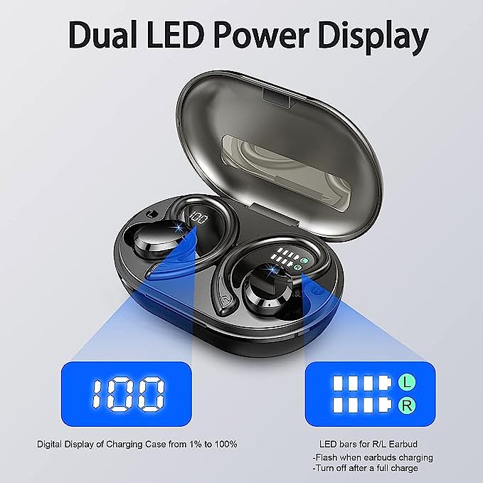  Q38 wireless earbuds Battery Life 