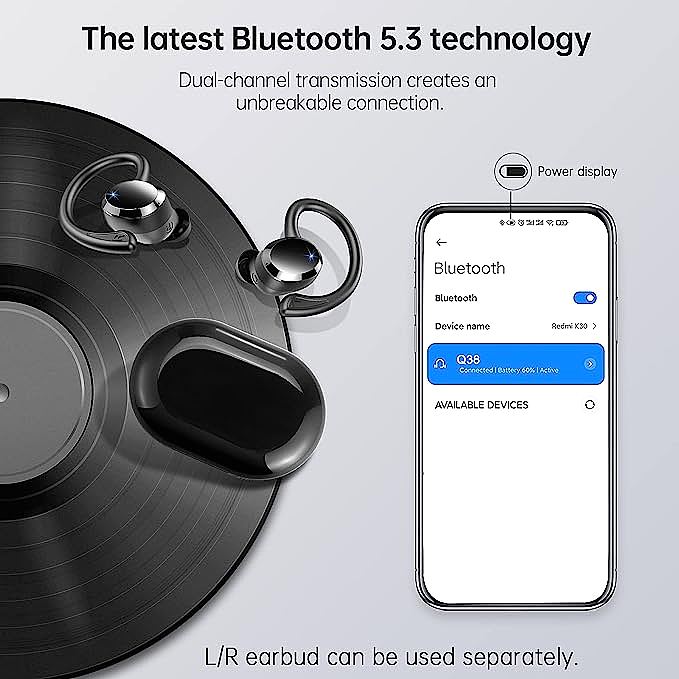 Rulefiss Q38 Bluetooth 5.3 Technology  