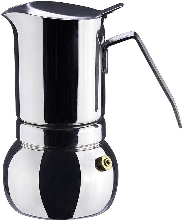 Début MK-STELLA-494 Stainless Steel Italian Espresso Coffee Maker