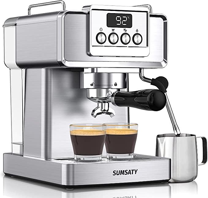 SUMSATY Espresso Machine - Elegant and Versatile Home Espresso Maker