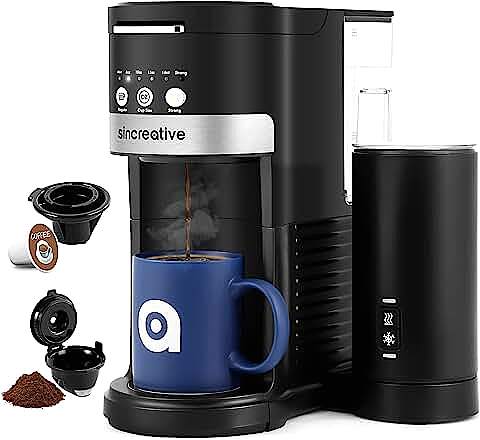 Sincreative CM9429 Single Serve Coffee Maker: A Versatile Coffee Machine for Home Baristas