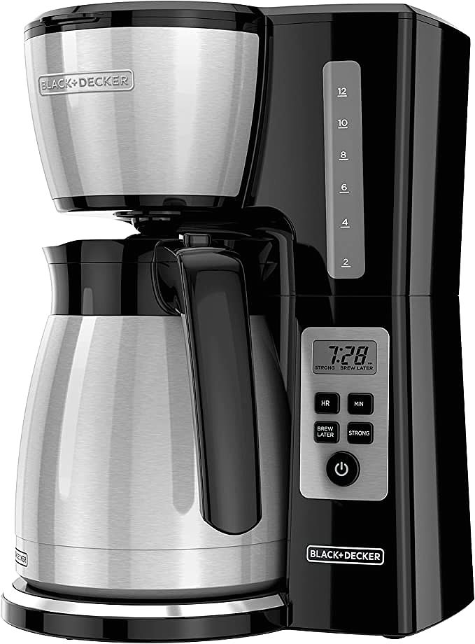 BLACK+DECKER CM2046S 12 Cup Thermal Programmable Coffee Maker