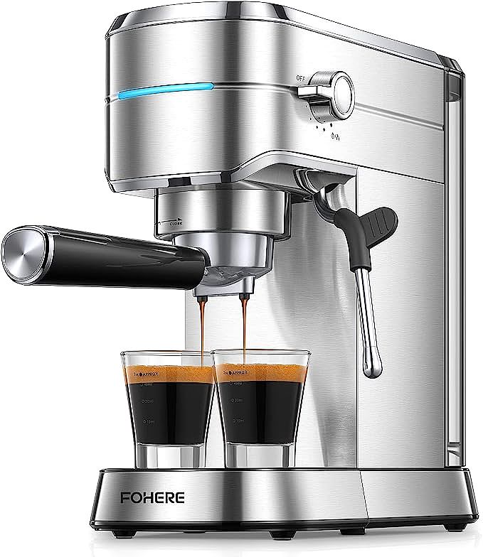 FOHERE CM5418-UL 20 Bar Espresso Machine: A Budget-Friendly Option for Espresso Lovers
