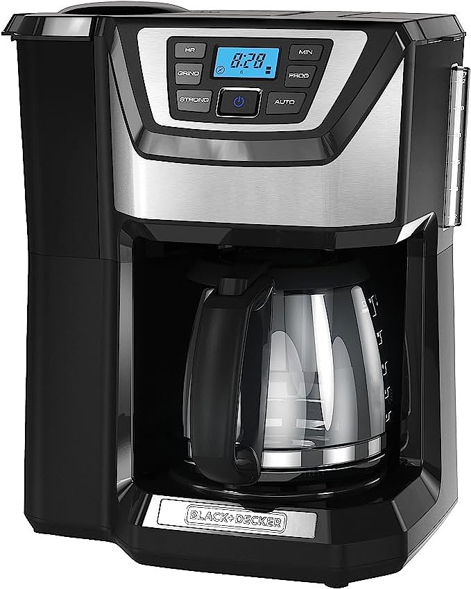 The BLACK+DECKER CM5000B 12-Cup Mill and Brew Coffeemaker - A Detailed