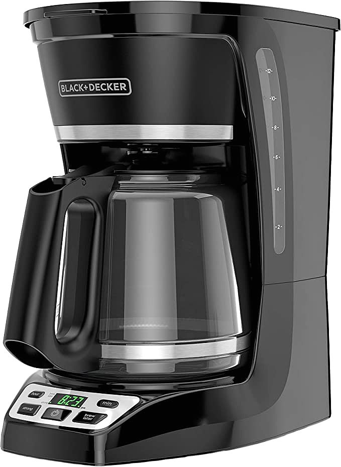 BLACK+DECKER CM1070B-1 12-Cup Programmable Coffeemaker: A Feature-Packed Favorite for Home Brewing