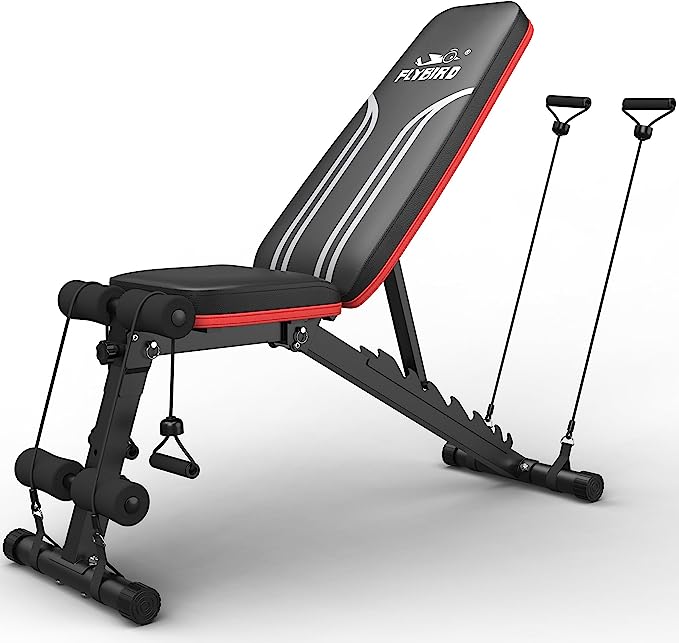 : FLYBIRD Adjustable Weight Bench 700LBS-02 - Versatile Home Gym Workout Bench