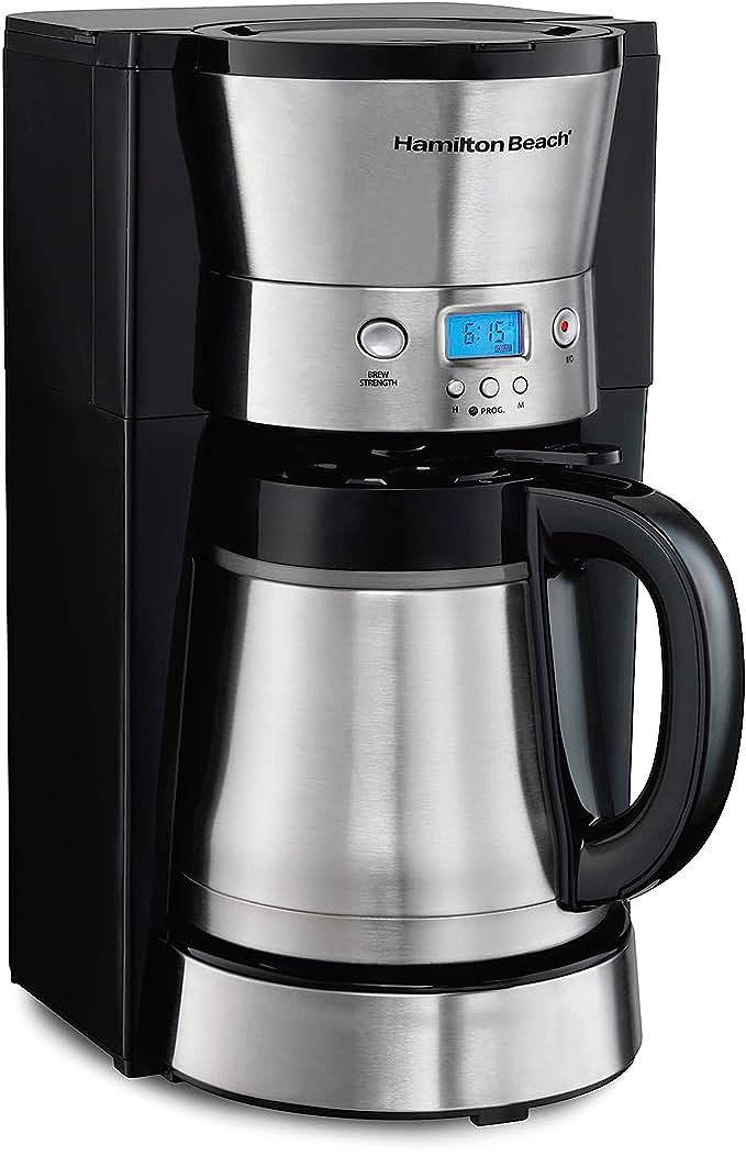 Hamilton Beach Programmable Coffee Maker with 10 Cup Thermal Carafe ( 46899R )