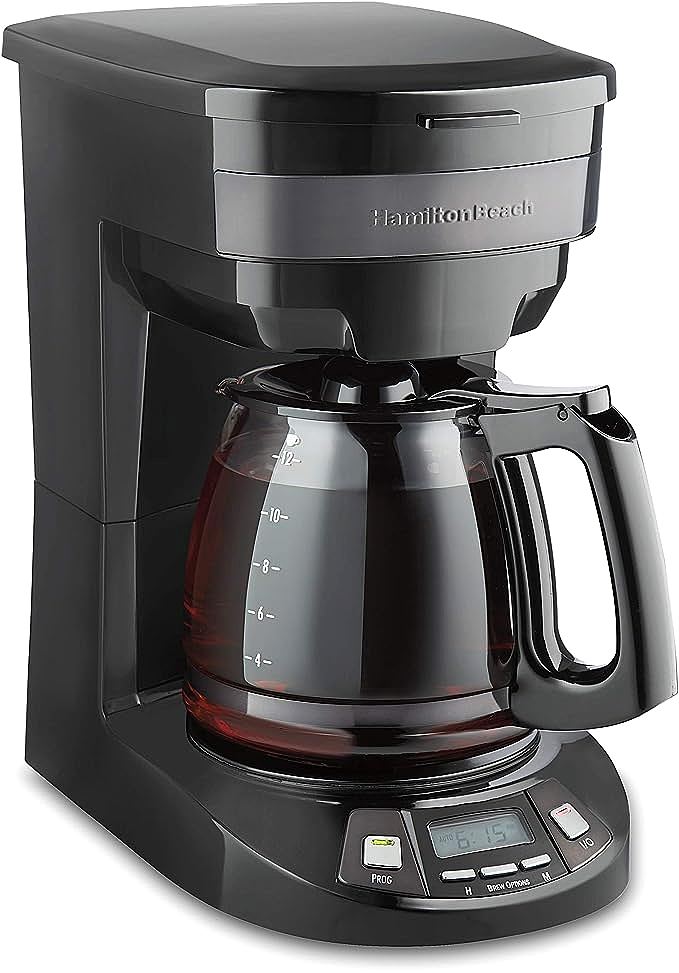 Hamilton Beach 46293 12 Cup Programmable Coffee Maker: A Reliable and Convenient Brewer