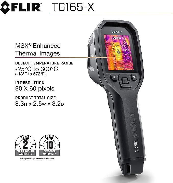 FLIR TG165-X Thermal Camera 