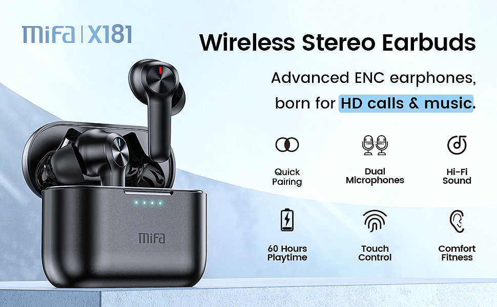  MIFA X181 Wireless Earbuds  