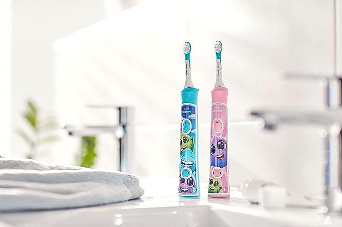  Philips Sonicare for Kids 3+ Bluetooth Connected Rechargeable Electric Power Toothbrush     