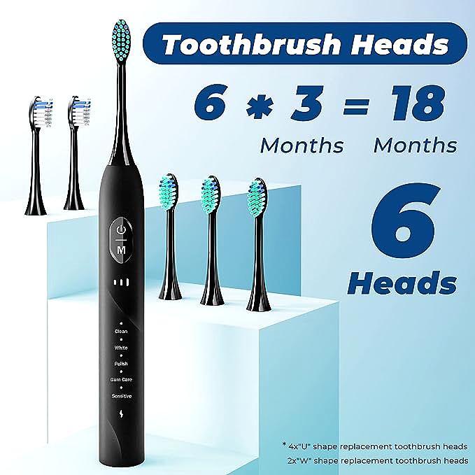    PERBOL US-D12-antique Sonic Electric Toothbrush for Adults  