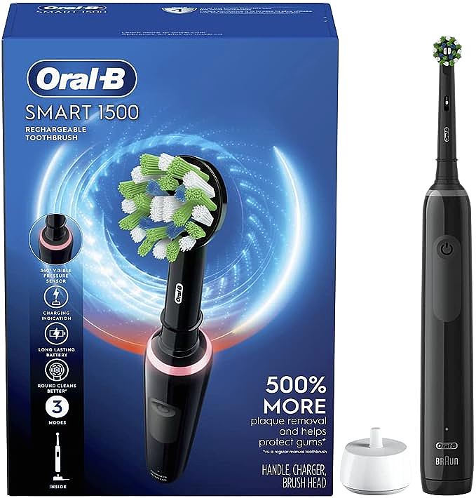 Oral-B Smart 1500 Electric Rechargeable Battery Toothbrush