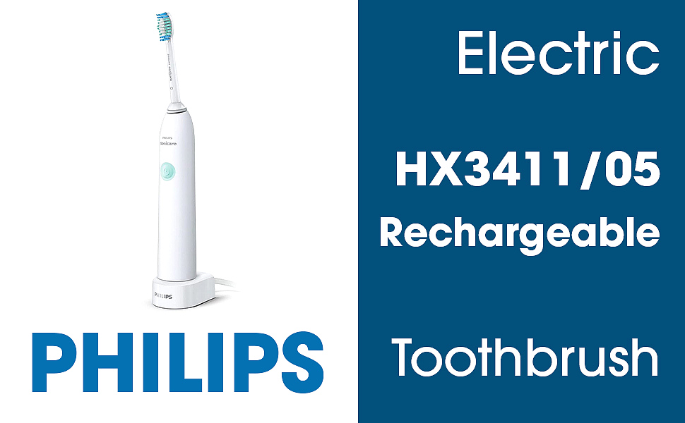  Philips Sonicare HX3411/05 Electric/Battery Powered Toothbrush     
