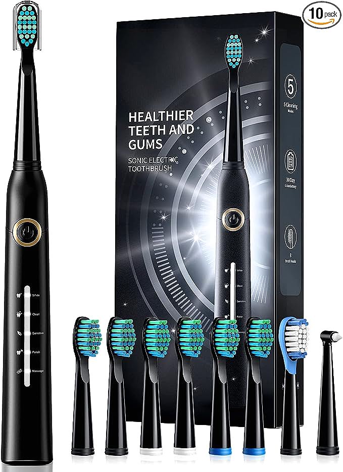 TEETHEORY Electric Toothbrush - Affordable Sonic Power For Whiter Teeth