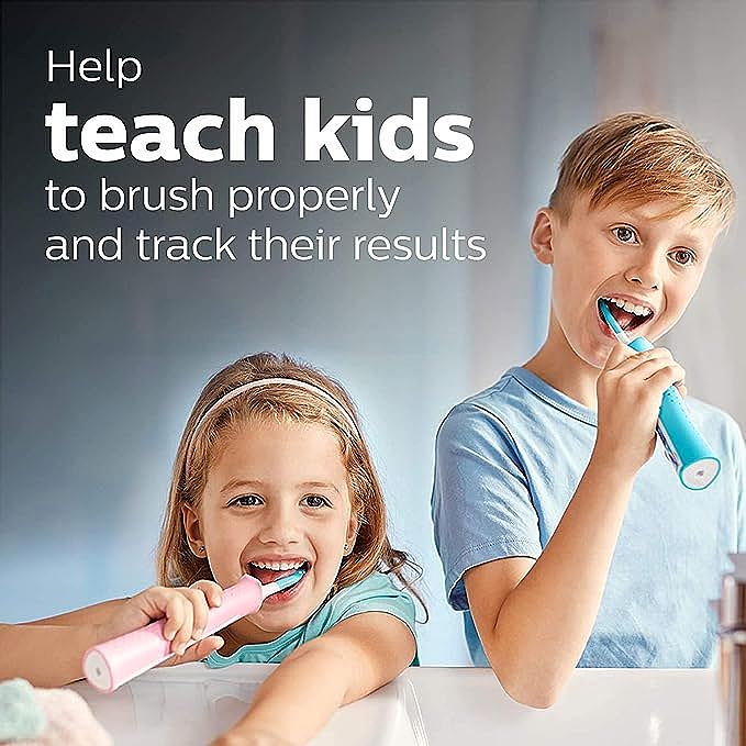  Philips Sonicare for Kids 3+ Bluetooth Connected Rechargeable Electric Power Toothbrush    