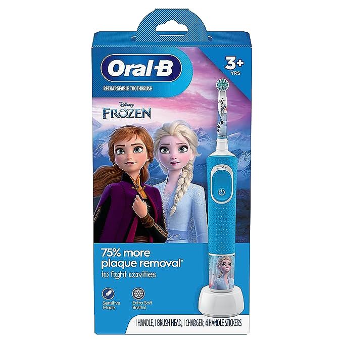  Oral-B Kids Electric Toothbrush Featuring Disney's Frozen for Kids 3+  