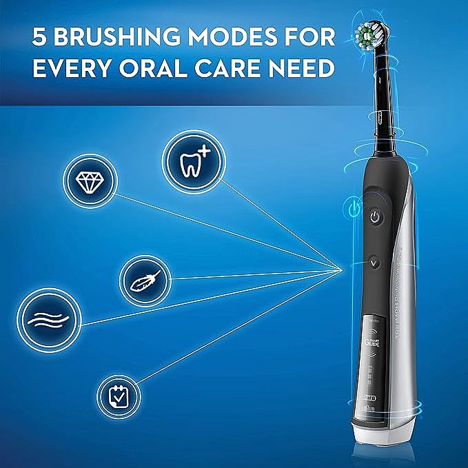  Oral-B Pro 5000 Smartseries Power Rechargeable Electric Toothbrush    