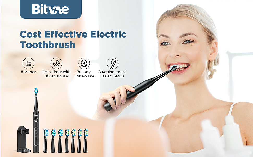  Bitvae D2 Electric Toothbrush for Adults  