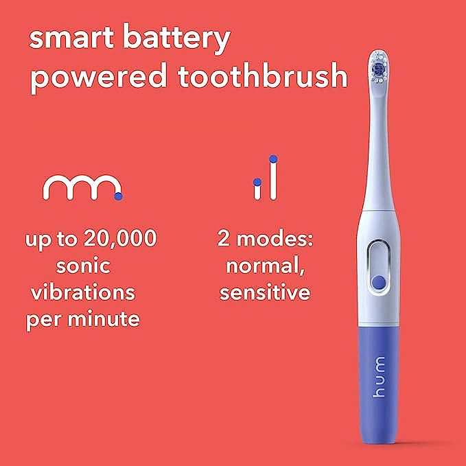   hum by Colgate HB-CN08117A Smart Battery Toothbrush Kit  