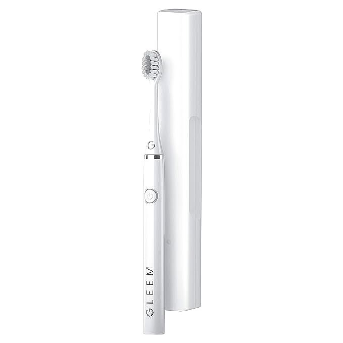  Gleem MJUTY0129bh Battery Power Electric Toothbrush with Travel Case  