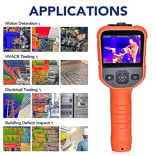  AOPUTTRIVER  Rechargeable Infrared Thermal Imaging Camera,     