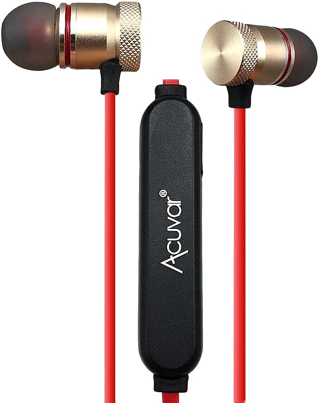  Acuvar Wireless Magnetic Rechargeable Ear Buds 