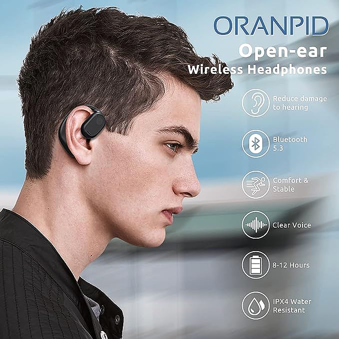  ORANPID P-Q1 Open Ear Air Conduction Headphones  