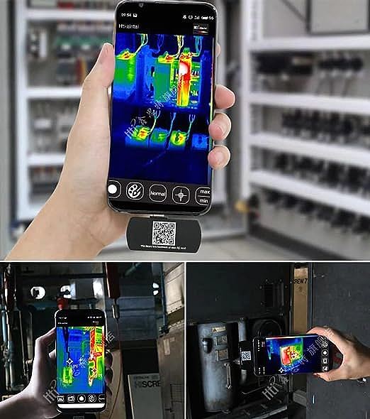  YuqiaoTime HT-101 Mini Infrared Thermal Imaging Camera     