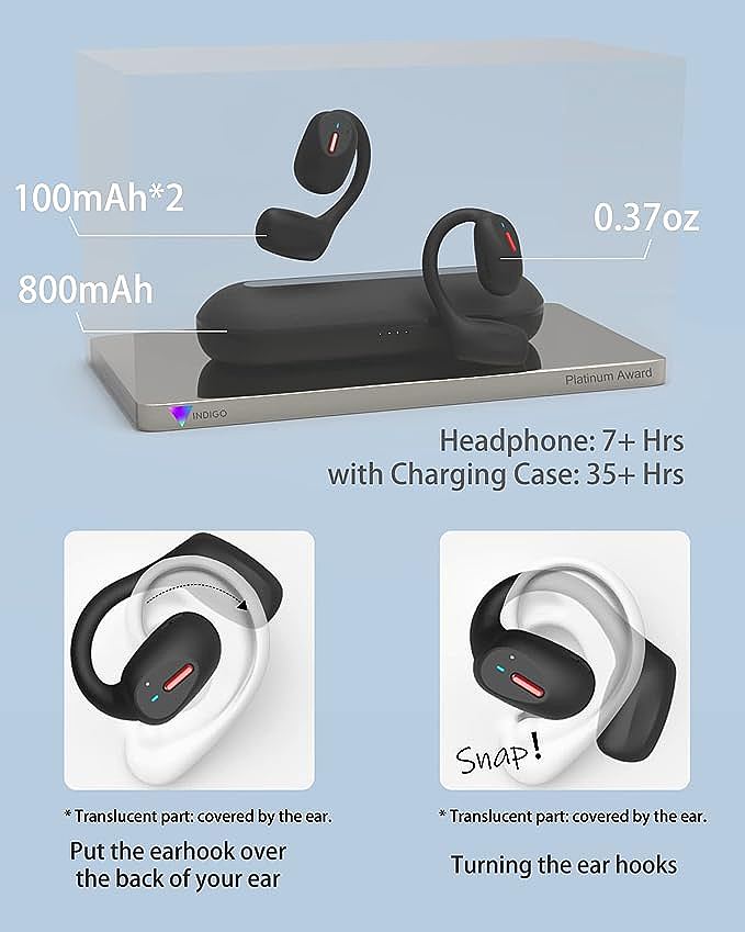  Sotipevs A9 Open Ear Headphones    