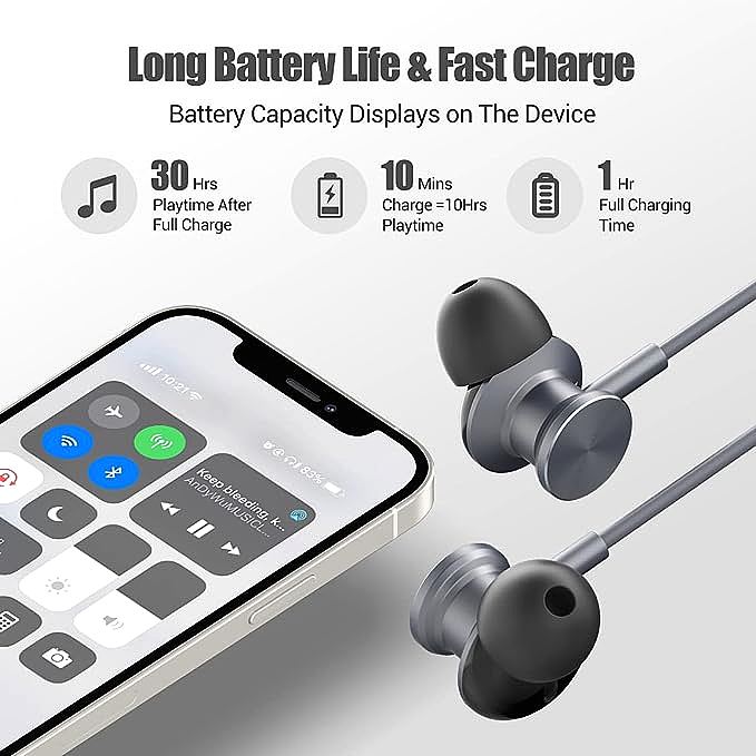  LiMingGi 631 Neckband Bluetooth 5.2 Headphones   