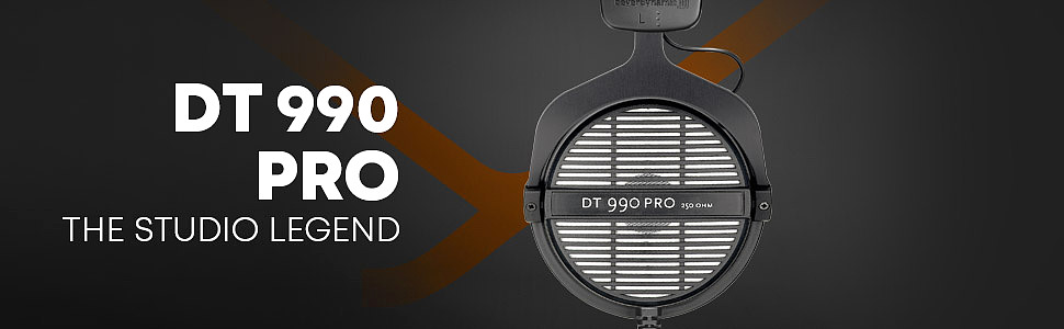  Beyerdynamic DT 990 Pro 250 ohm Over-Ear Studio Headphones 