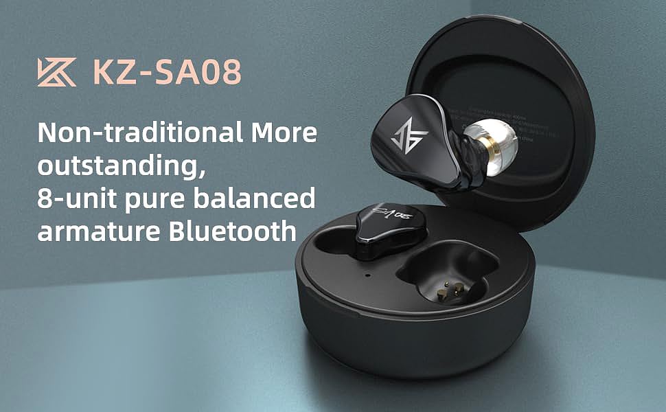  G.K KZ SA08 TWS True Wireless Bluetooth v5.0 Earphones  