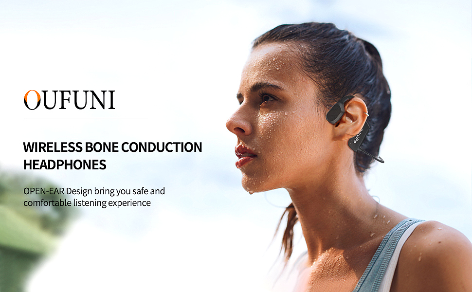  OUFUNI X1 Bone Conduction Headphones     