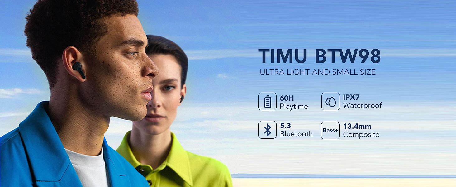  TIMU BTW98 Bluetooth Headphones      