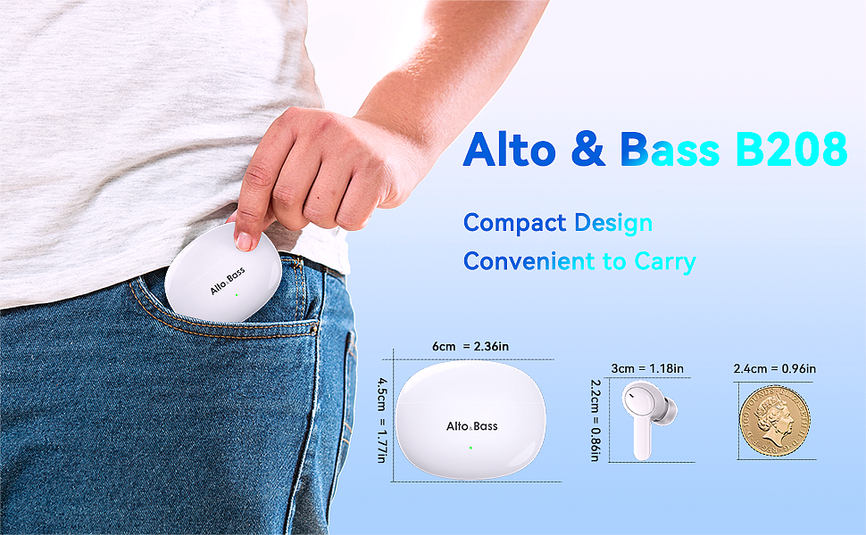  Alto & Bass Wireless Earbuds    