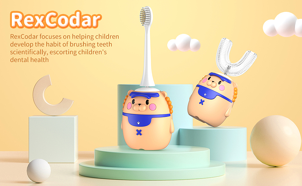  RexCodar Kids Electric Toothbrushes 