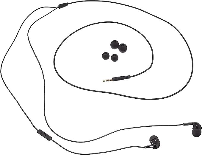   Amazon Basics 17E13BK In Ear Wired Headphones   