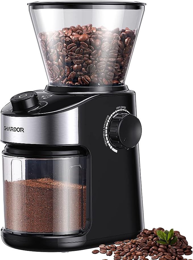 SHARDOR CG836 Electric Burr Coffee Grinder: Professional-Grade Grinding With Adjustable Control