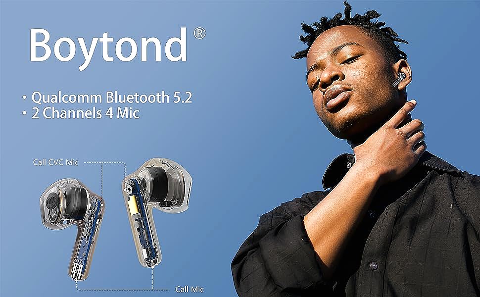  Boytond m20 Bluetooth Headphones 