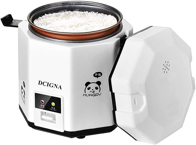 DCIGNA CFXB12-200A 1.2L Mini Rice Cooker - Convenient and Portable Rice Cooker for Travel and Small Households